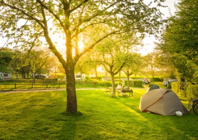 Camping Gastmolen Vaals Zuid Limburg - tentenveld